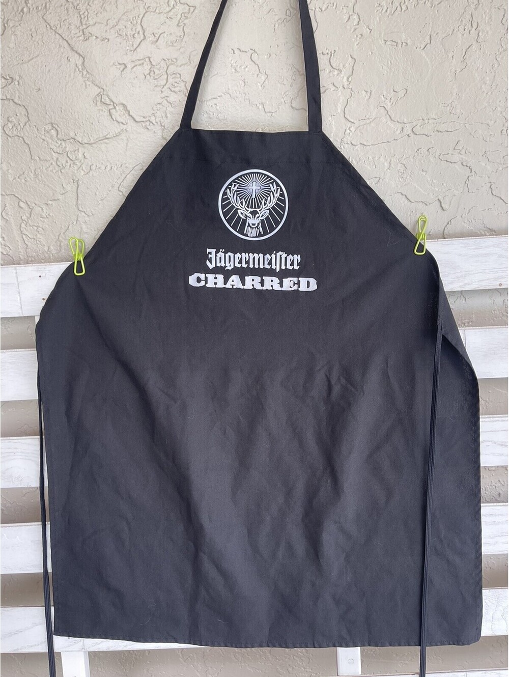 BLACK JAGERMEISTER APRON.